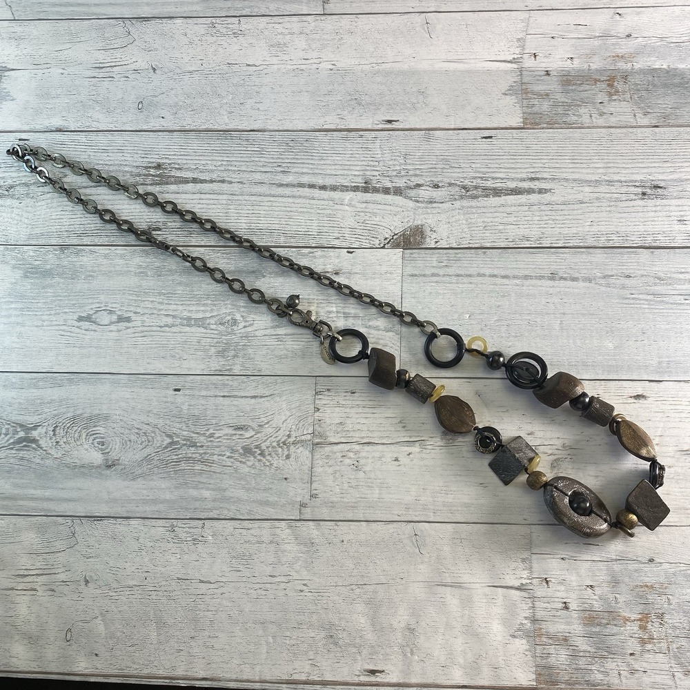 Chicos Belt Womens XL Rocks Chain Clip Boho Chic Adjustable‎ Western Classy Nice